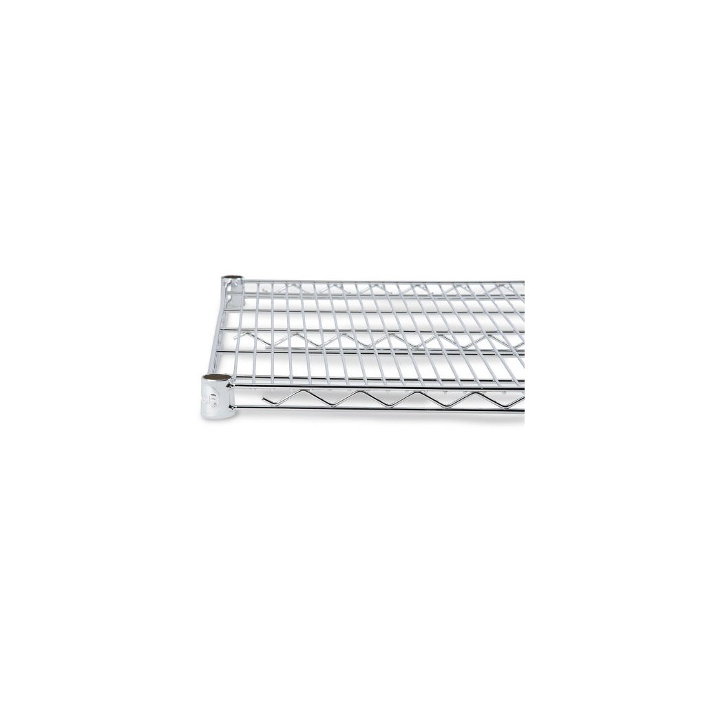 Commercial Grade Wire Shelf Chromate, Olympic Storage Shelving