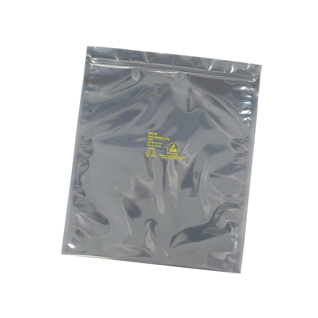 300 ESD Anti-Static Shielding Bags Zip-Top 2" x 3" 