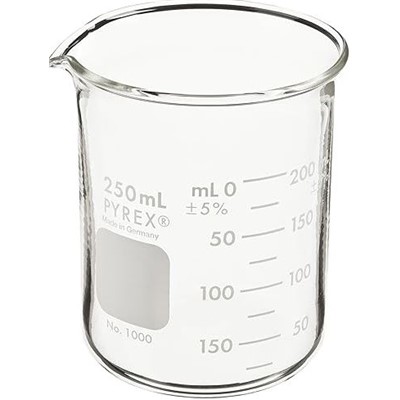 Branson 000-140-001 250ml Glass Beaker