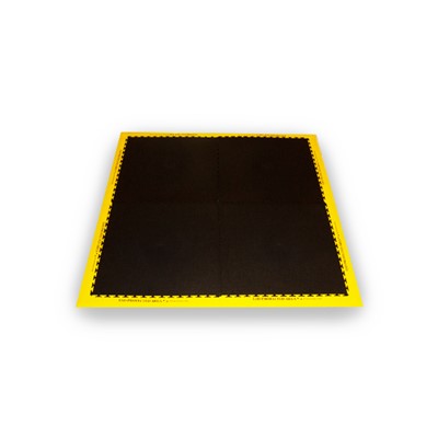 StaticStop 03-04-C0004x4 - SelecTile ESD Mat Kit - 4' x 4' - Black