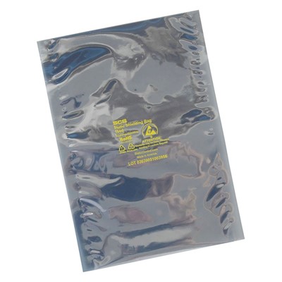 SCS 100310 - Static Shield Bag - 1000 Series Metal-In Open-Top - 3" x 10' - 100/Pack