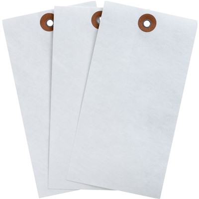 Brady 102038 - Blank Write-On Tags - 5.75" H x 2.875" W - Pack of 1000 Tags