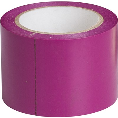 Brady 102831 - Marking Tape Roll - Adhesive Vinyl - Solid Color - Purple - 3" x 108' - Roll of 108 Feet