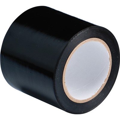 Brady 102839 - Marking Tape Roll - Abrasion Resistant Vinyl - Solid Color - Black - 4" - Roll of 108 Feet