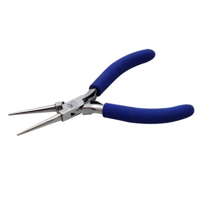 Aven 10334 - Round Nose Pliers w/ESD Grips - 6" - Smooth Jaw