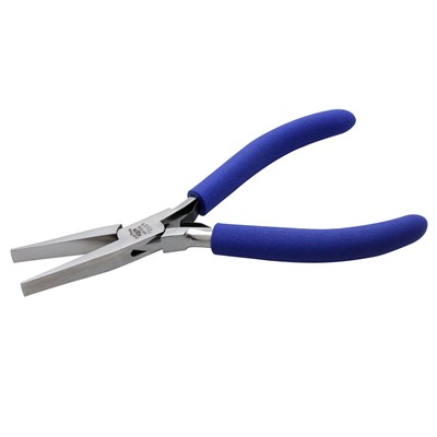 Aven 10335 6" Stainless - Steel Flat Nose Pliers - ESD Safe Grip - Smooth Jaws