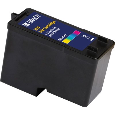 Brady 150154 - J20-CMY BradyJet J2000 Full Color Ink Cartridge - 2.8" x 1.6" x 3.9" - Cyan/Magenta/Yellow