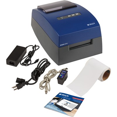 Brady 150158 - J2000-BWSSFID BradyJet J2000 Color Label Printer w/Brady Workstation Safety & Facility ID Software Suite - Full Color - 7.1" x 10.4" x 15.3"