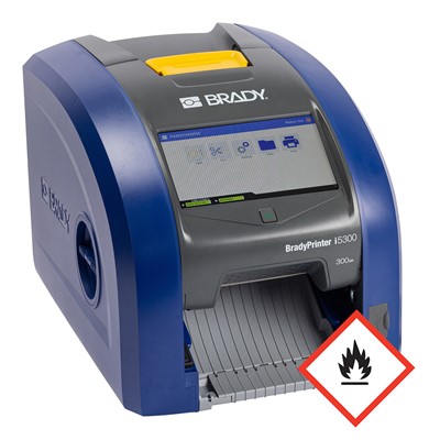 Brady 151293 BradyPrinter i5300 Industrial Label Printer 300 dpi WiFi BWS GHS Label Software