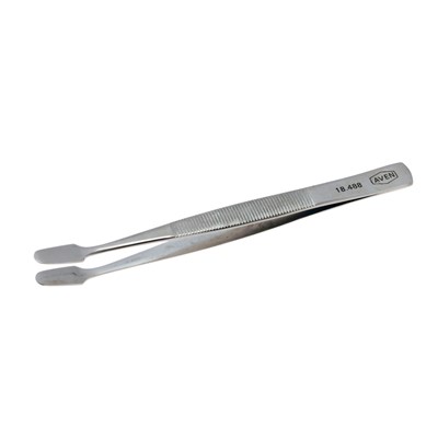 Aven Tools 18488 - Aven 4 1/8" Offset Spade Tweezers