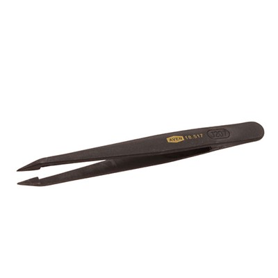 Aven Tools 18517 - Plastic Tweezers 2C - Fine, Straight Tips