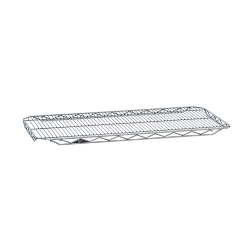 InterMetro Industries 2136QC qwikSLOT Wire Display Shelf - Chrome,21" x 36"