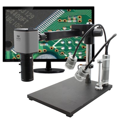 Aven 258-181-556-ES Digital Microscope Mighty Cam ES - 7x-70x - Macro Lens - Ultra Glide Stand