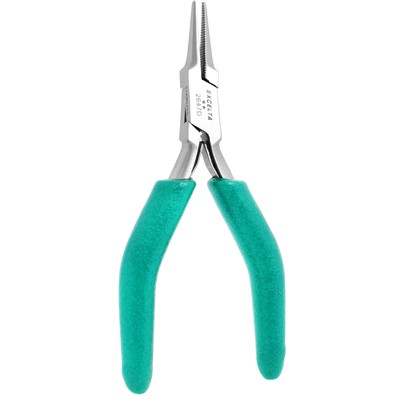 Excelta 2647D - 2-Star Serrated Needle Nose Pliers - Serrated - 4.75"