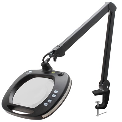 Aven 26505-ESL-XL3-UV Mighty Vue Pro - 3 Diopter 1.75X Magnifying Lamp - UV - White Leds -Esd Safe