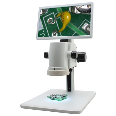 Aven 26700-140 Microvue Digital Microscope - Built-in Hd Monitor - 17 - 110X
