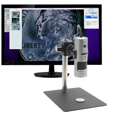 Aven 26700-218-PLR Mighty Scope V2 USB Digital Microscope W/Polarizer