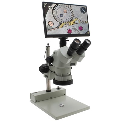 Aven 26800B-355 Eidos System Spzht-135 Consisting Of Spzht-135 Trinocular Microscope - Eidos Camera - Integrated 11.6" Screen - Stand Pled