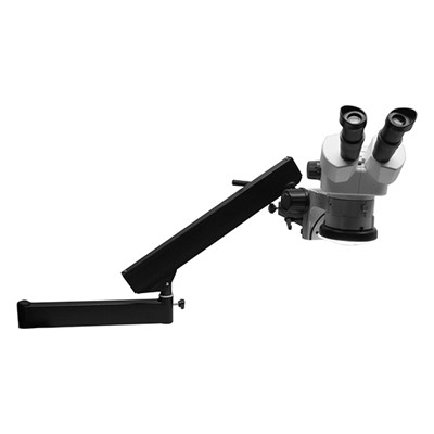 Aven 26800B-373-5 Stereo Zoom Binocular Microscope Spz_50 - 6.75X -50X- On Articulating Arm - integrated Ring Light
