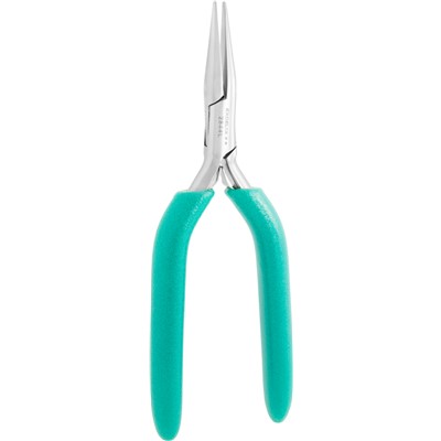 Excelta 2844L - 2-Star Long Chain Nose Pliers - Smooth - 6"