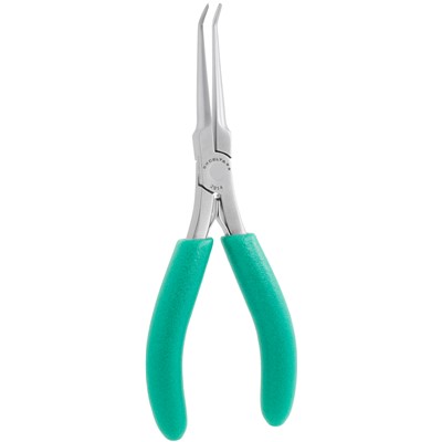 Excelta 2914 - 2-Star 45° Bent Nose Pliers - Smooth - 6.5"