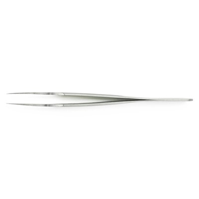 Weller 2ASA Broad Point Stainless Steel Tweezers - Flat Tip - Anti-Magnetic - 4.75"