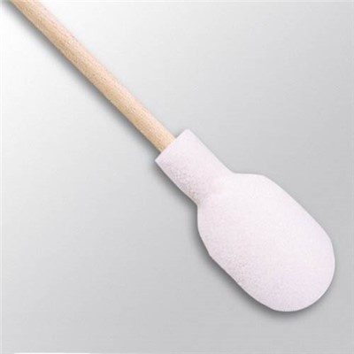 Chemtronics 43170 - Coventry Sealed Foam Swabs - Polyurethane Foam Over Cotton - Wood Handle - 6" L - 0.8" Head Length - 5 Bags/Case
