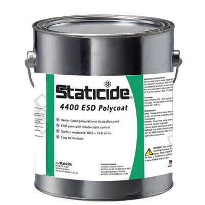 ACL 4400MG1 Staticide® ESD Polycoat Paint Dissipative Medium Gray/1-gallon