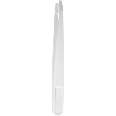 Excelta 609 - 1-Star Wide Tip Delrin Tweezers - Plastic - 4.5"