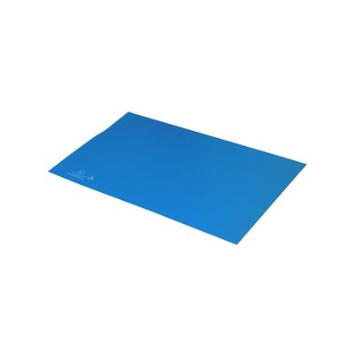 Charleswater/Desco Industries - 66452 - Statfree T2 Plus™ Dissipative Dual Layer Rubber Roll - .060" x 30" x 60" - Blue