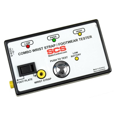 SCS 770030 - Wrist & Foot Strap Combo Tester