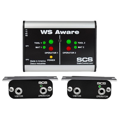 SCS 770067 - WS Aware Dual-Wire Monitor w/Standard Remotes & Ethernet Output