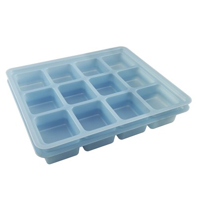 SCS 770795 Ultra Clean Static Dissipative Kitting Tray - 10 1/2" x 8 3/4" x 1 1/2" - 12 Cells