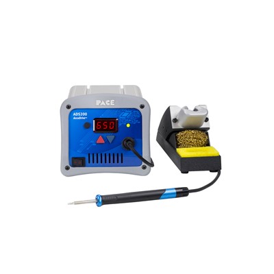 Pace 8007-0578 ADS200 AccuDrive Production Soldering Station with TD-200 Tip-Heater Cartridge Iron - 120 Volt - 60Hz