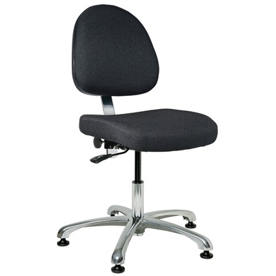 Bevco 9050M-S - Integra 9000 Series Upholstered Office Chair - 15.5"-21" - Mushroom Glides