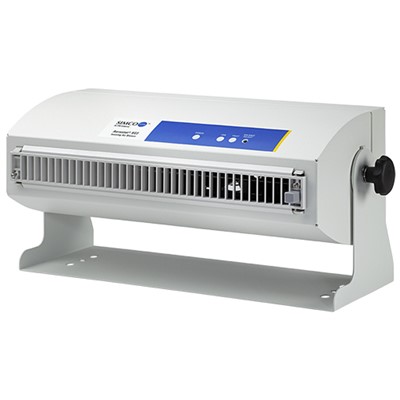 Simco 91-XC2-US-05H - Aerostat XC2 Extended Coverage Area Ionizing Blower w/Heater - 14.13"W x 7.2"H x 6.55"D