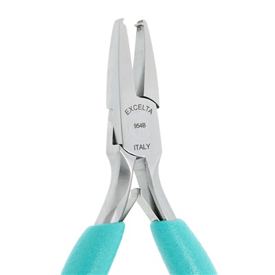 Excelta 954B - 5-Star Stress Relief Forming Pliers for 0.035" Dia. or Smaller Wire - 6"
