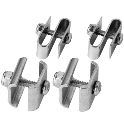 InterMetro Industries 9970EPZ - Hardware to Hang Grid Panel - (2) Security S-Hooks/(2) Tapped & Untapped Clamps