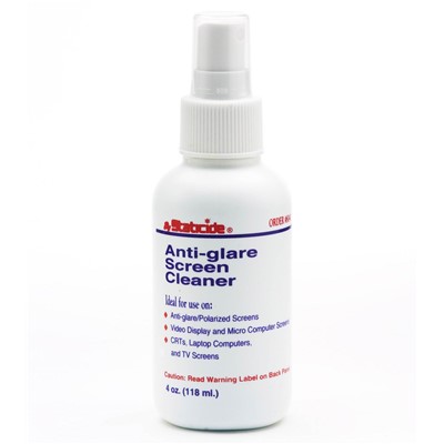 ACL Staticide 8040 - Staticide® Anti-Glare Screen Cleaner w/Finger Tip Sprayer - 4 oz Bottle