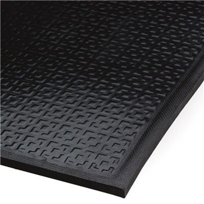 Andersen Co. 465000035100 - No. 465 Happy Feet Texture Surface Indoor Mat - 3' x 5' - Black