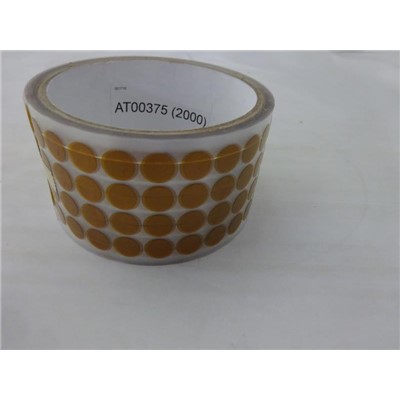 Argon Masking AT00375 - AT Series Polyimide Discs - 0.375" Dia. - 2000/Roll