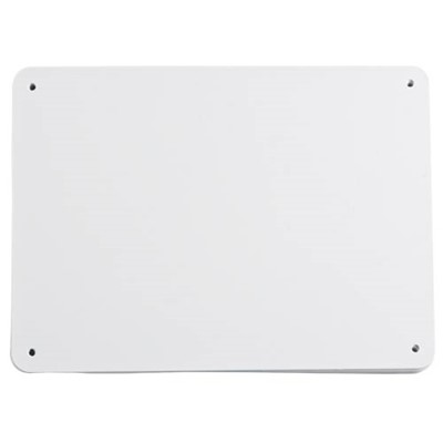 Brady 13623 - B-401 BradyTuff™ Plastic Sign Blanks - 7.625" x 10.25" - White - 10/Pack