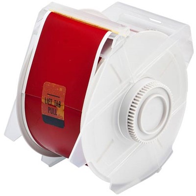 Brady 76624 - B-569 GlobalMark® Hi-Performance Polyester Tape - 2.25" x 100' - Red