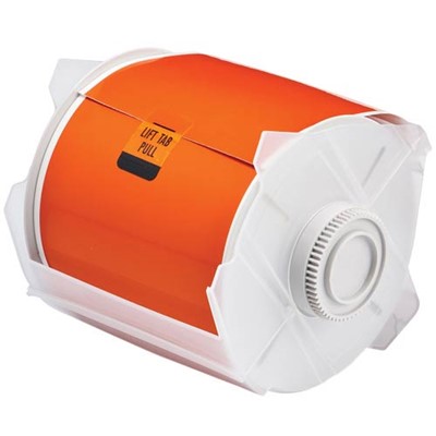 Brady 76635 - B-569 GlobalMark® Hi-Performance Polyester Tape - 4" x 100' - Orange