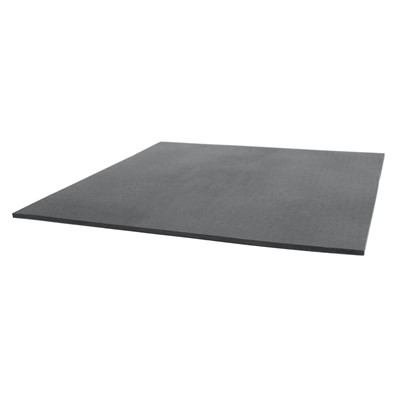 Botron B4323 - Conductive Smooth Top Mat w/Hardware and Grounding - 3' x 2' x0.1" - Black