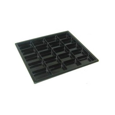 Conductive Containers (CCI) 13045 - CP Conductive Kitting Tray - 18.375" x 16.375" - 25/Set