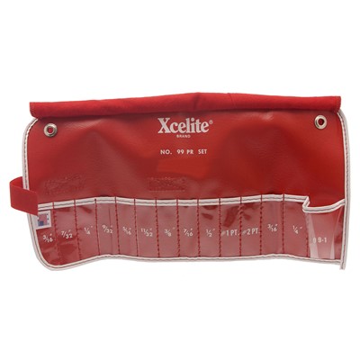 Xcelite 99K - Empty Canvas Case for 99PR Tool Roll Kit - Red