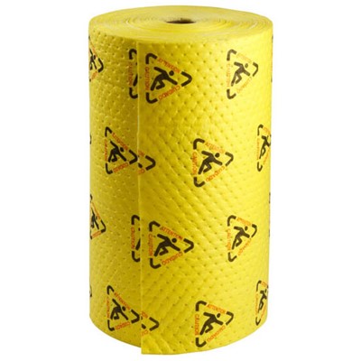 Brady CH30DP - High Visibility Safety Heavy Weight Absorbent Roll - Perforated - 30" x 150'