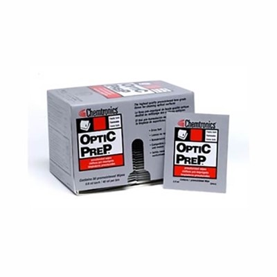 Chemtronics CP410 - Optic Prep Presaturated Wipes - 4" x 8.25" - 4/Case
