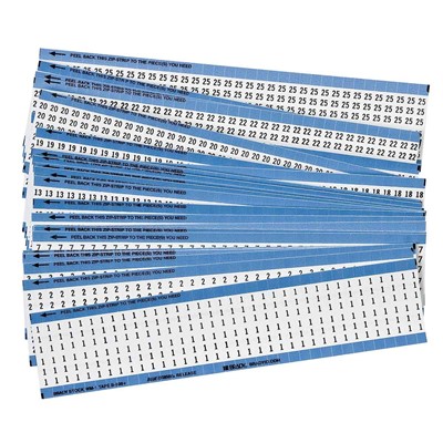 Brady CPCWM-1-25 Combination Pack Wire Markers - 1-25